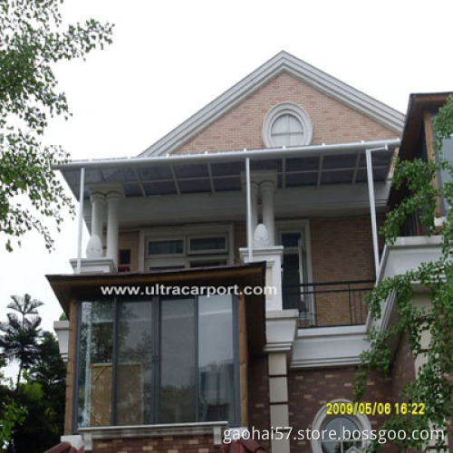 High Quality Carports Shelter with Aluminum Alloy Afram, Electronic Powder Coating Process for Surface